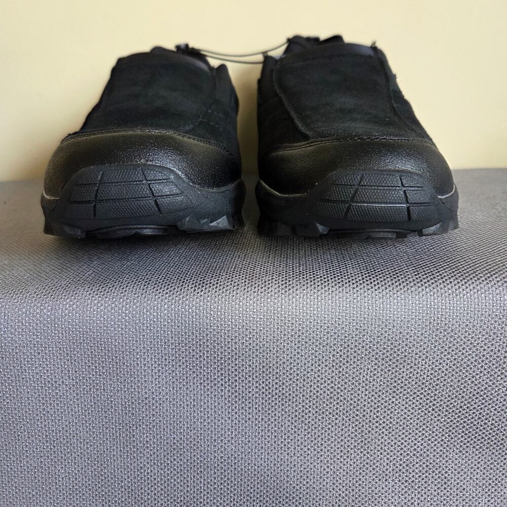 NWTB Men's Royal Class Adventuridge 12 Suede Slip On Memory Foam Shoes Black - Picture 5 of 13